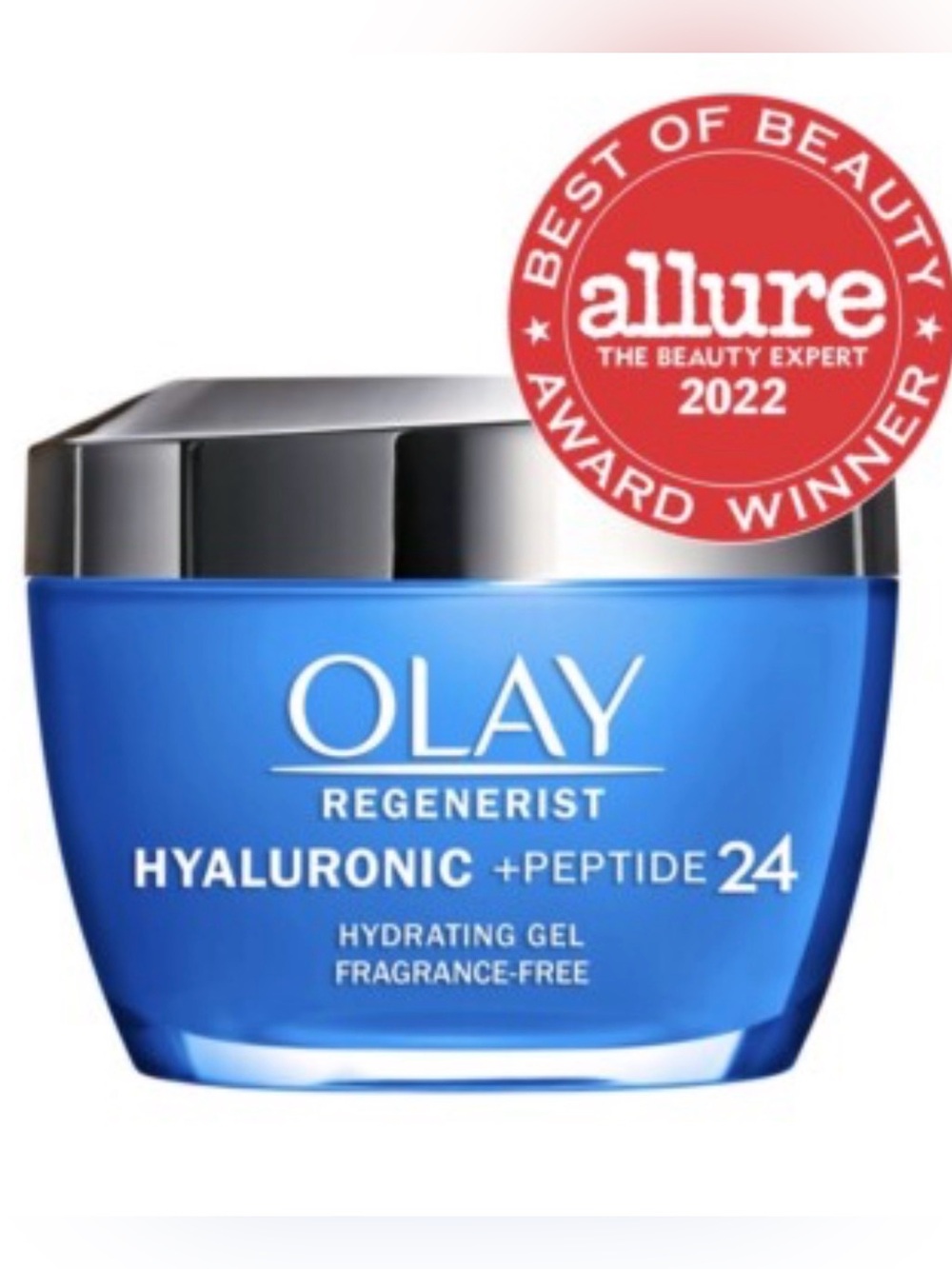 OLAY Regenerist Hyaluronic + Peptide 24 Hydrating Gel — Blue